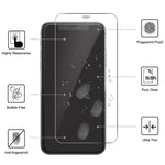 LAJABONI 2Pcs HD Clear Screen Protector For iPhone 11  /  XR 6.1 inch Anti-Explosion 2.5D Arc Edge Not Complete Covering Tempered Glass Screen Film
