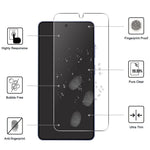 LAJABONI 2Pcs For Samsung Galaxy S22+ 5G HD Clear Screen Protector Anti-Explosion 2.5D Arc Edge Not Complete Covering Tempered Glass Screen Film