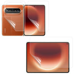 For Huawei Pura X Max Hydrogel Film Set Matte Anti-fingerprint Front + Inside + Back Cover TPU Screen Protector