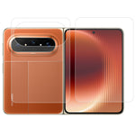For Huawei Pura X Max Hydrogel Film Set Matte Anti-fingerprint Front + Inside + Back Cover TPU Screen Protector