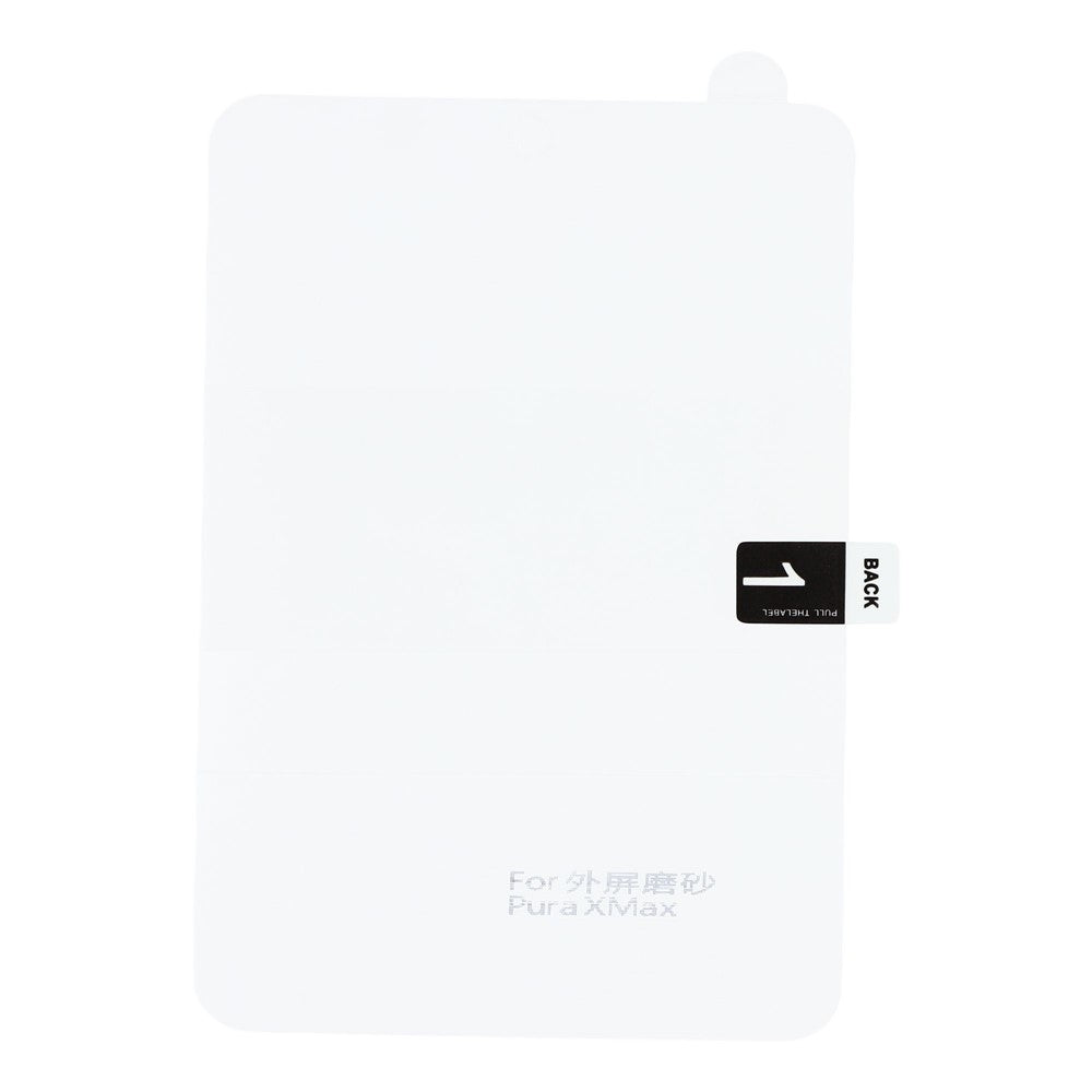 For Huawei Pura X Max Hydrogel Film Set Matte Anti-fingerprint Front + Inside + Back Cover TPU Screen Protector