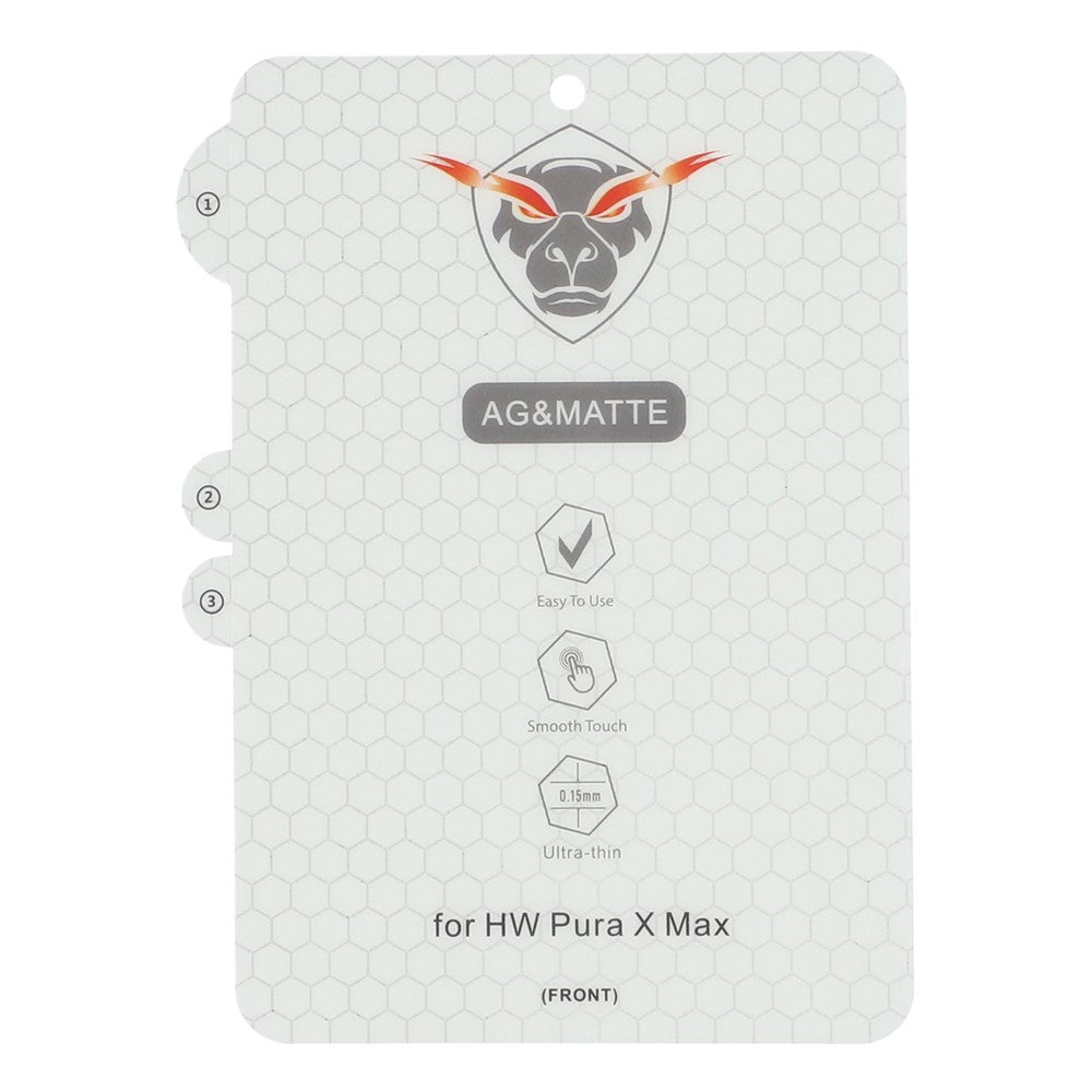 1 Set For Huawei Pura X Max Screen Protector Inside + Front + Back Cover Matte TPU Film