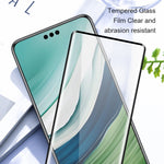 AMORUS 2Pcs For Huawei Pura 90 Pro Full Screen Protector Shatterproof Silk Printing Full Glue Tempered Glass Film