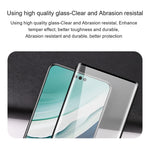AMORUS 2Pcs For Huawei Pura 90 Pro Full Screen Protector Shatterproof Silk Printing Full Glue Tempered Glass Film