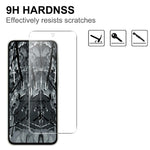 LAJABONI 2 stk. HD-transparent skærmbeskyttelse til Samsung Galaxy A15 4G / A15 5G, eksplosionssikker 2,5D buet kant, ikke fulddækkende hærdet glas-skærmfilm