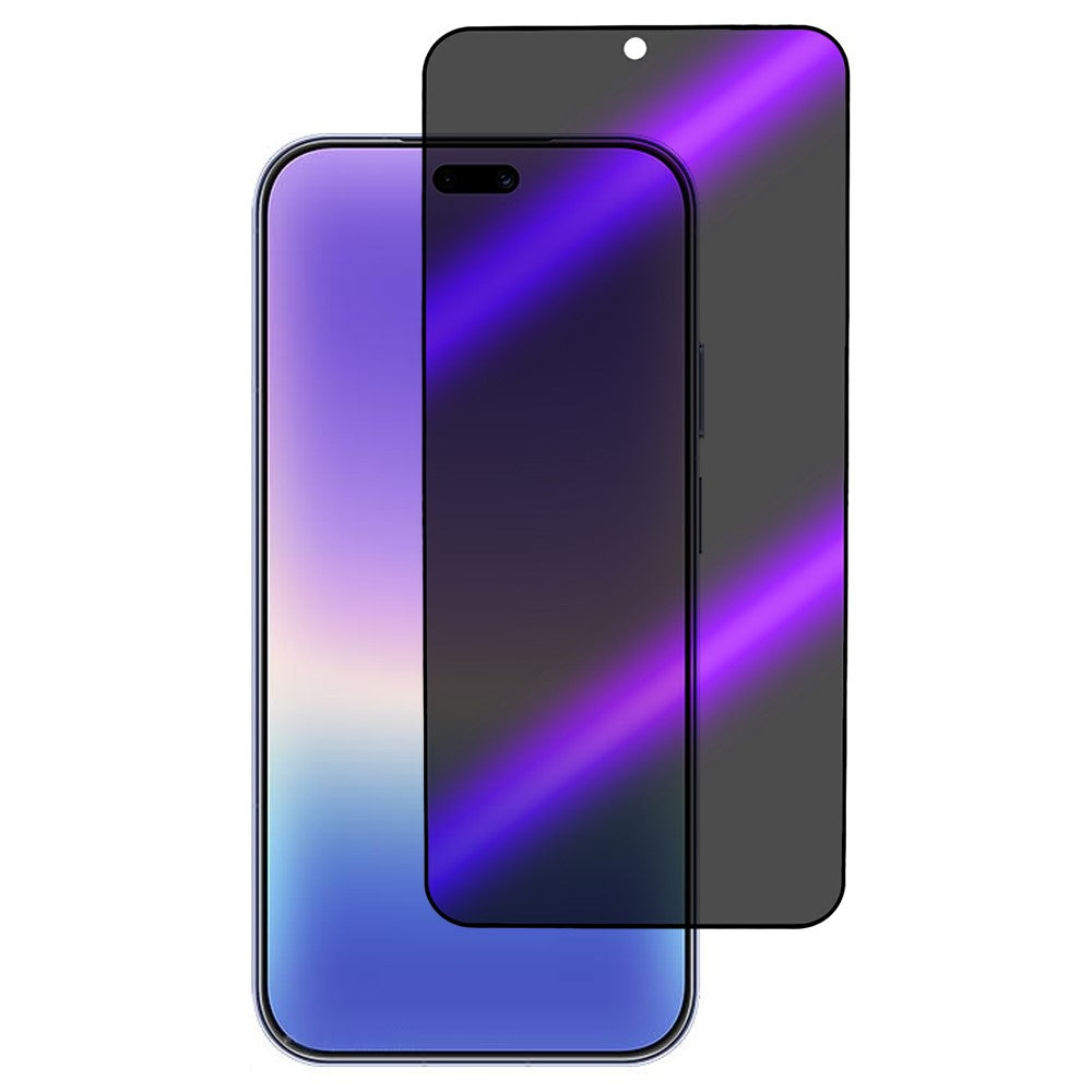 Huawei Pura 90 Heltäckande Sekretessskärmskydd 180 graders Anti-Spion Silk Print Anti-Blue ray Härdat Glasfilm