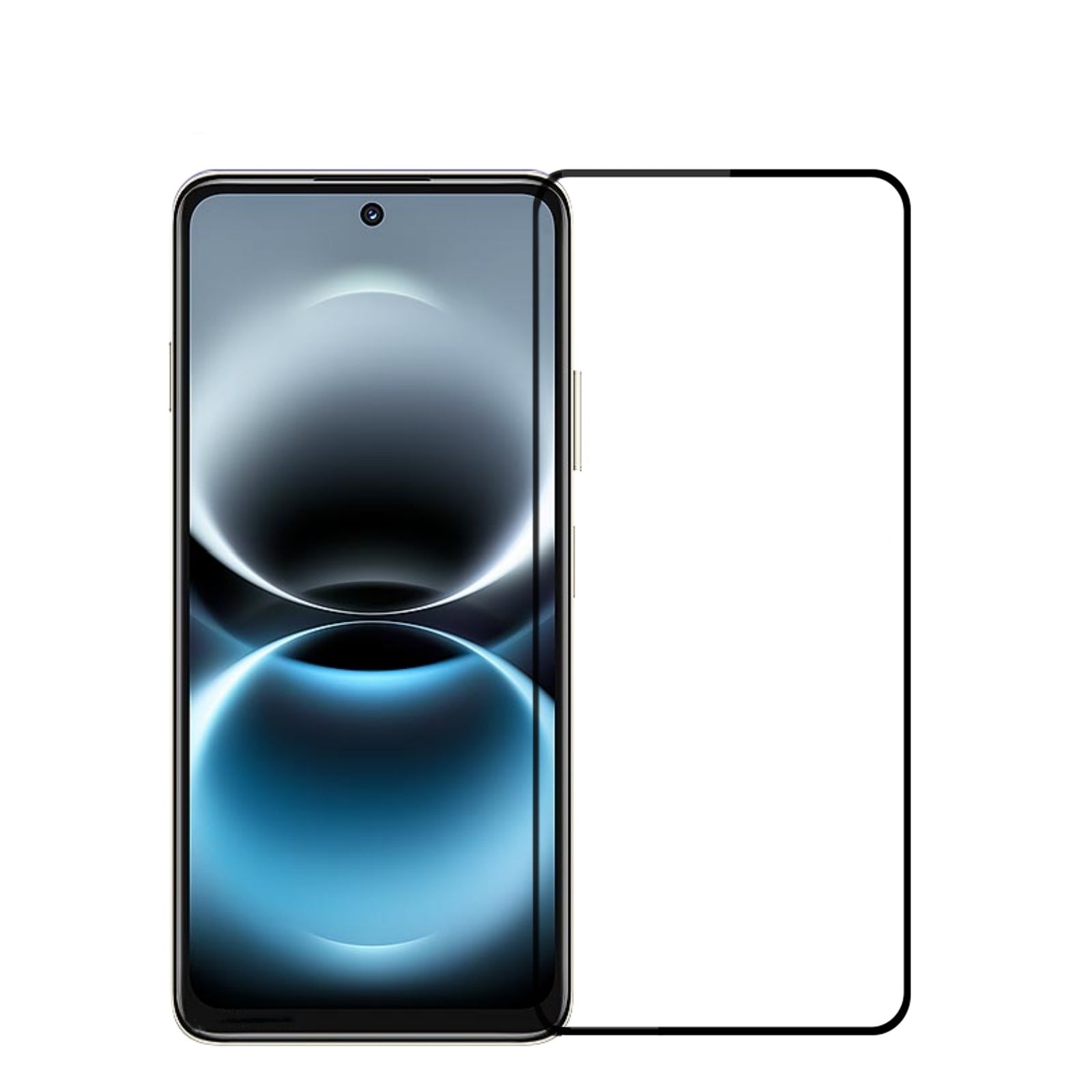 PINWUYO för Huawei Enjoy 90 Plus / Huawei Enjoy 90 Härdat Glasfilm JK Series-2 9H Heltäckande Skärmskydd med Glue