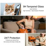 IMAK Tempered Glass For Oppo K15 Pro 5G Full Screen Protector Full Glue Film with Dust-free Installation Tool (Fingerprint Unlock)