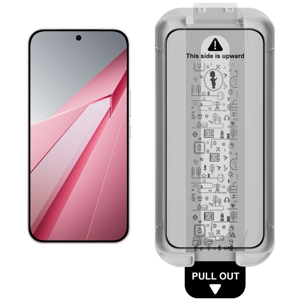 IMAK Tempered Glass For Oppo K15 Pro+ 5G Full Screen Protector Full Glue Film with Dust-free Installation Tool (Fingerprint Unlock)