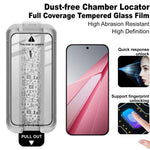 IMAK Tempered Glass For Oppo K15 Pro+ 5G Full Screen Protector Full Glue Film with Dust-free Installation Tool (Fingerprint Unlock)