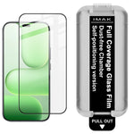 IMAK Härdat Glas För Honor 600 Lite 5G / X80i 5G Helskärmsskydd Helhäftande Film med Dammfritt Monteringsverktyg (Fingeravtryckslåsning)