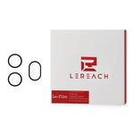 LEREACH for Honor 600 Pro 5G Tempered Glass Camera Lens Protector Ultra-thin Full Cover Invisible Lens Film