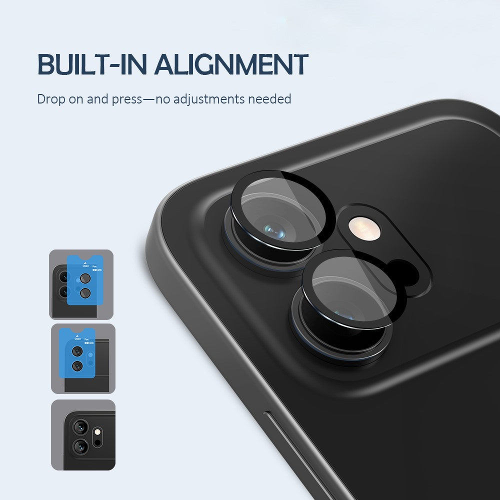 LEREACH for Honor 600 Pro 5G Tempered Glass Camera Lens Protector Ultra-thin Full Cover Invisible Lens Film