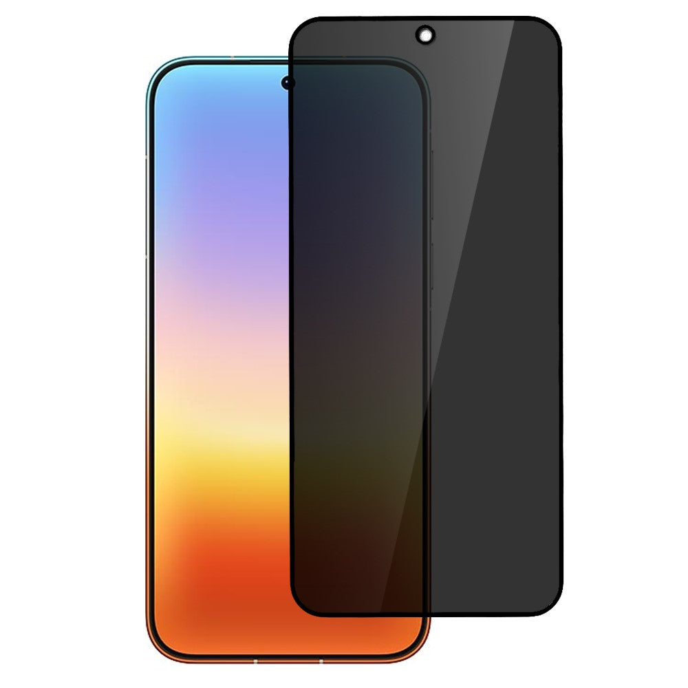 For Huawei Pura 90 Pro Max 180 Degree Anti-Peep Tempered Glass Black Edge Privacy Protection Full Screen Protector, Full Glue