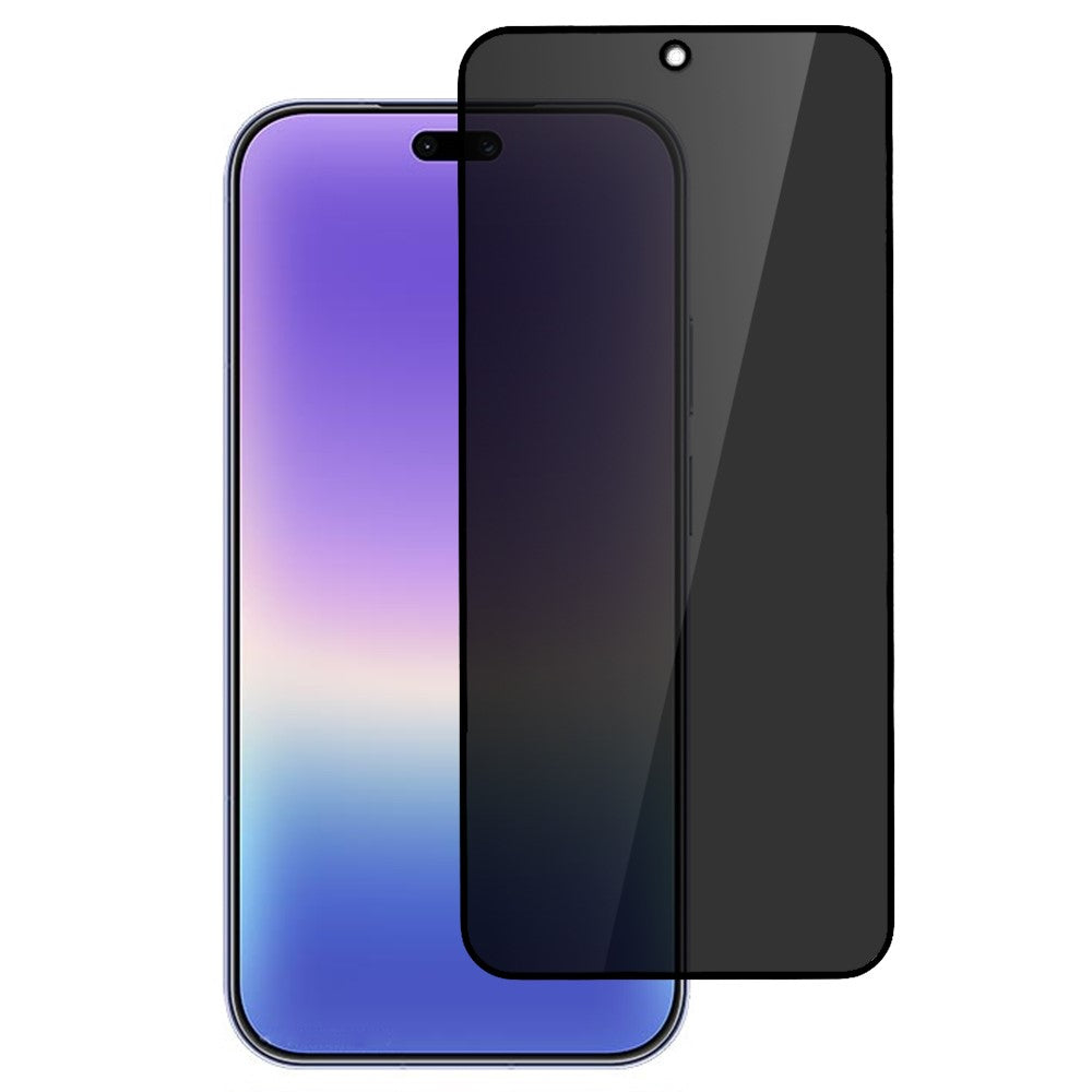 For Huawei Pura 90 180 Degree Anti-Peep Tempered Glass Black Edge Privacy Protection Full Screen Protector, Full Glue