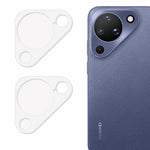 2Pcs For Huawei Pura 90 Full Coverage Camera Lens Protector 3D Arc Edge Anti-Scratch Tempered Glass Lens Film