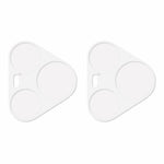 2Pcs For Huawei Pura 90 Pro Full Coverage Camera Lens Protector 3D Arc Edge Anti-Scratch Tempered Glass Lens Film
