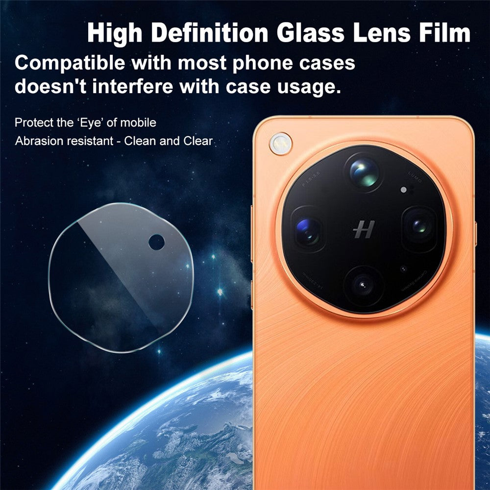 IMAK For Oppo Find X9 Ultra 5G Camera Lens Protector Slim Tempered Glass Full Coverage Lens Film
