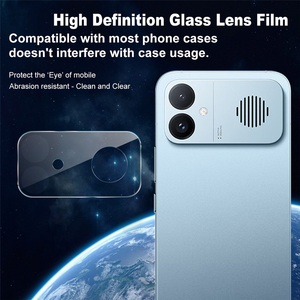 IMAK For Xiaomi Redmi K90 Max 5G / K90 Ultra 5G Camera Lens Protector Slim Tempered Glass Full Coverage Lens Film