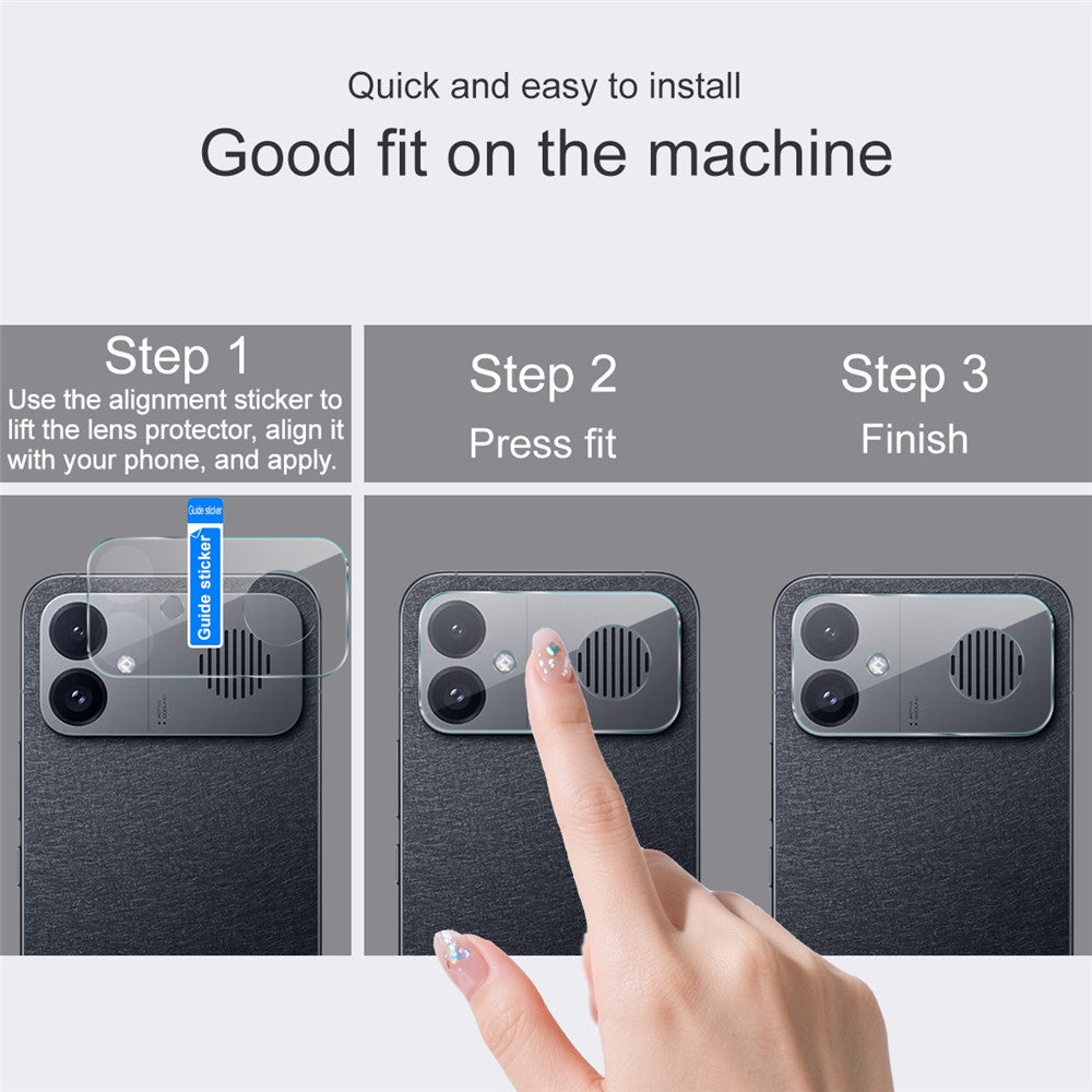 IMAK For Xiaomi Redmi K90 Max 5G / K90 Ultra 5G Camera Lens Protector Slim Tempered Glass Full Coverage Lens Film