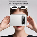 IMAK kameralinsebeskyttelse til Huawei Pura X Max i klart HD-hærdet glas, fuldt dækkende linsefilm