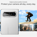 IMAK kameralinsebeskyttelse til Huawei Pura X Max i klart HD-hærdet glas, fuldt dækkende linsefilm