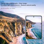 IMAK kameralinsebeskyttelse til Huawei Pura X Max i klart HD-hærdet glas, fuldt dækkende linsefilm