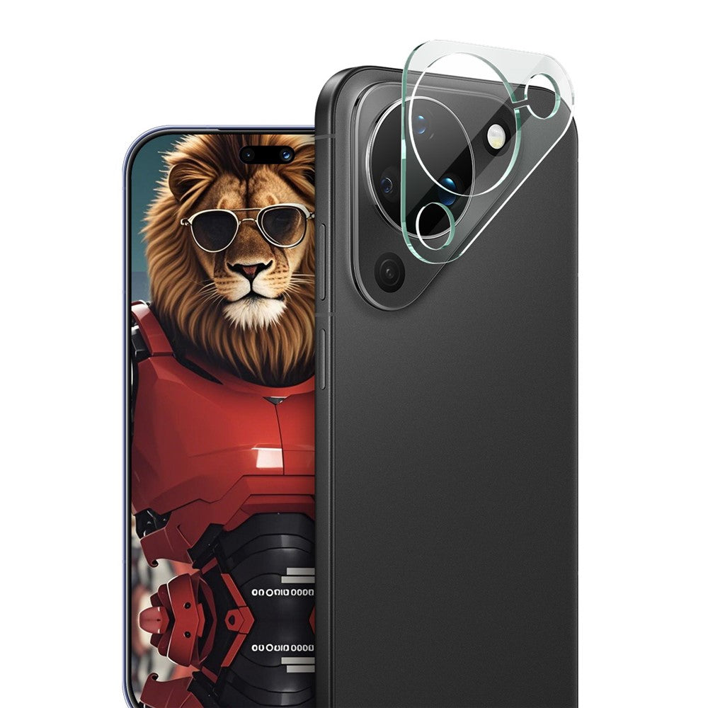 IMAK For Huawei Pura 90 Tempered Glass Full Cover Camera Lens Protector + Acrylic Lens Cap