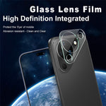 IMAK For Huawei Pura 90 Tempered Glass Full Cover Camera Lens Protector + Acrylic Lens Cap