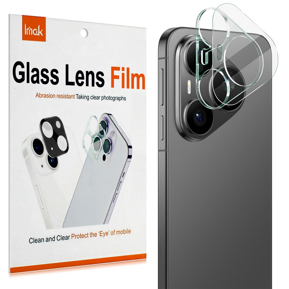 IMAK For Huawei Pura 90s Pro 5G / Pura 90 Pro Tempered Glass Full Cover Camera Lens Protector + Acrylic Lens Cap