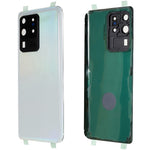 For Samsung Galaxy S20 Ultra 4G / 5G G988 Battery Housing with Adhesive Sticker + Camera Lens Cover
