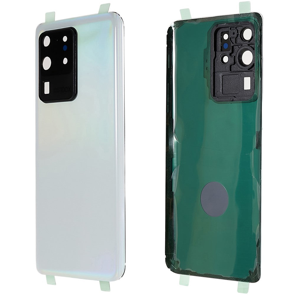 For Samsung Galaxy S20 Ultra 4G / 5G G988 Battery Housing with Adhesive Sticker + Camera Lens Cover