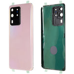 For Samsung Galaxy S20 Ultra 4G / 5G G988 Battery Housing with Adhesive Sticker + Camera Lens Cover