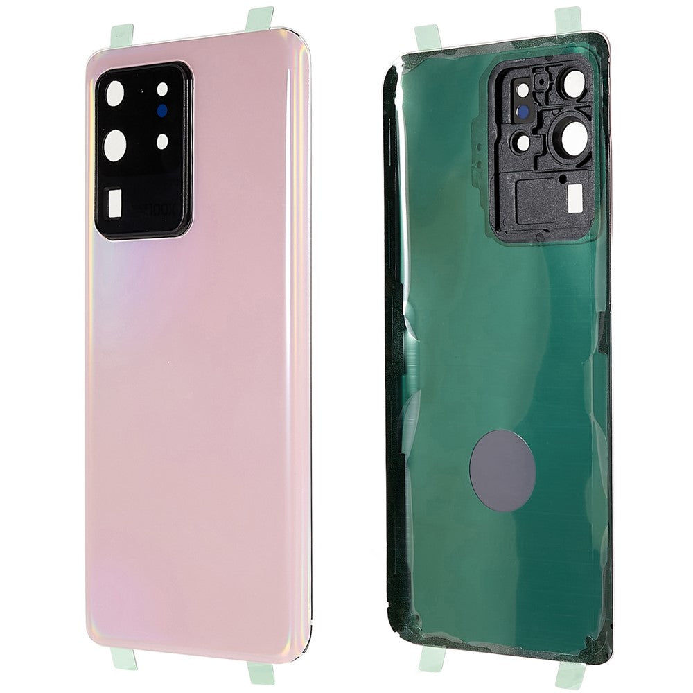 For Samsung Galaxy S20 Ultra 4G / 5G G988 Battery Housing with Adhesive Sticker + Camera Lens Cover