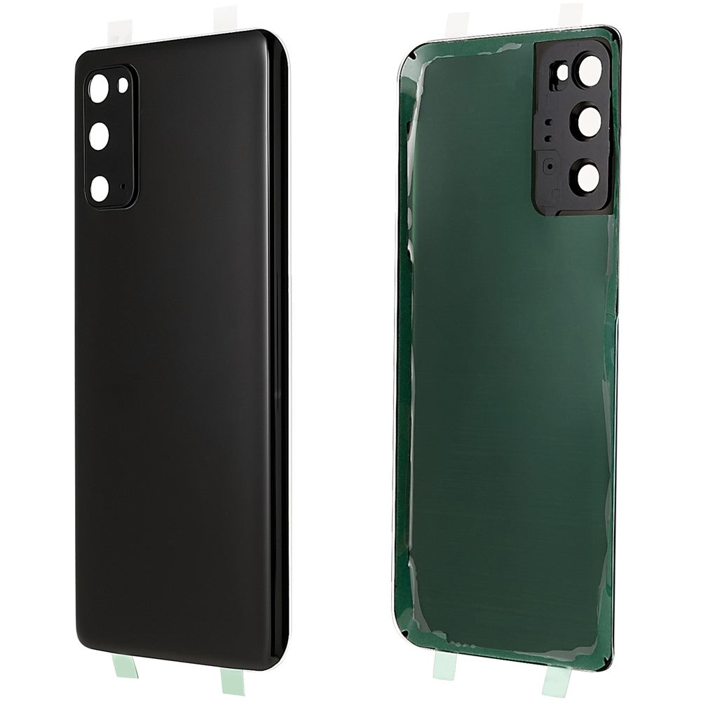Til Samsung Galaxy S20 4G G980 / S20 5G G981 Batterihus med selvklæbende sticker + kameradæksel