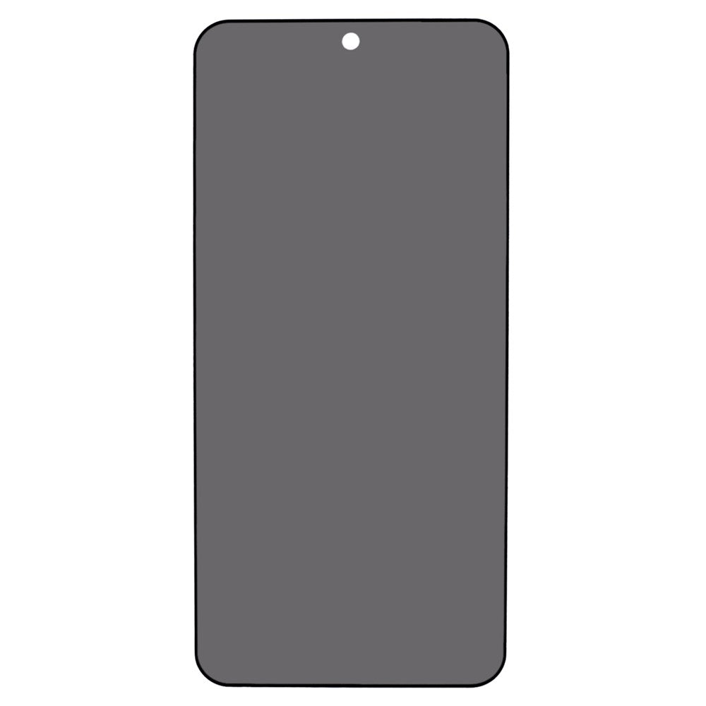 AMORUS til Samsung Galaxy A27 5G Anti Spy Hærdet Glasfilm 2.5D Silketryk Fuld Lim Fuld Skærmbeskytter