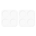 2 stk. til Motorola Edge 70 Pro 5G Fuld Dækning Kameraglasbeskyttelse 3D Buet Kant Anti-ridse Hærdet Glas Linsefilm