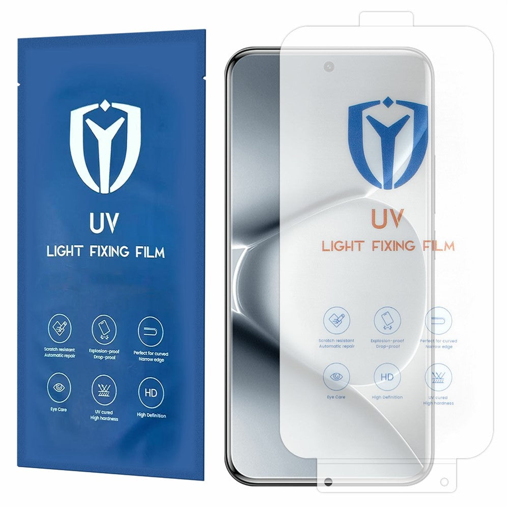 For Xiaomi Redmi Note 15 Pro+ 5G (Global) / Poco M8 Pro 5G PET Screen Protector Full Coverage Full Glue UV Film