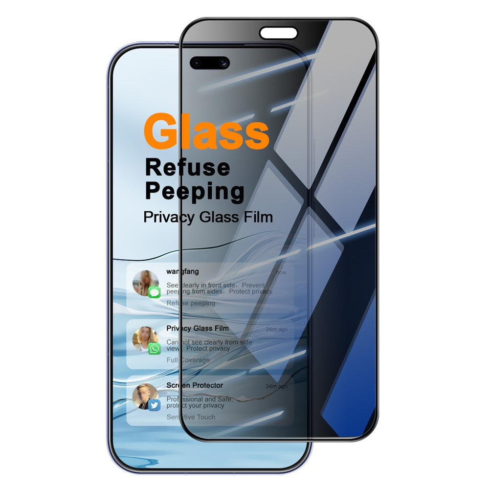 IMAK For Huawei Pura 90 Anti Peep Tempered Glass Screen Protector Full Coverage