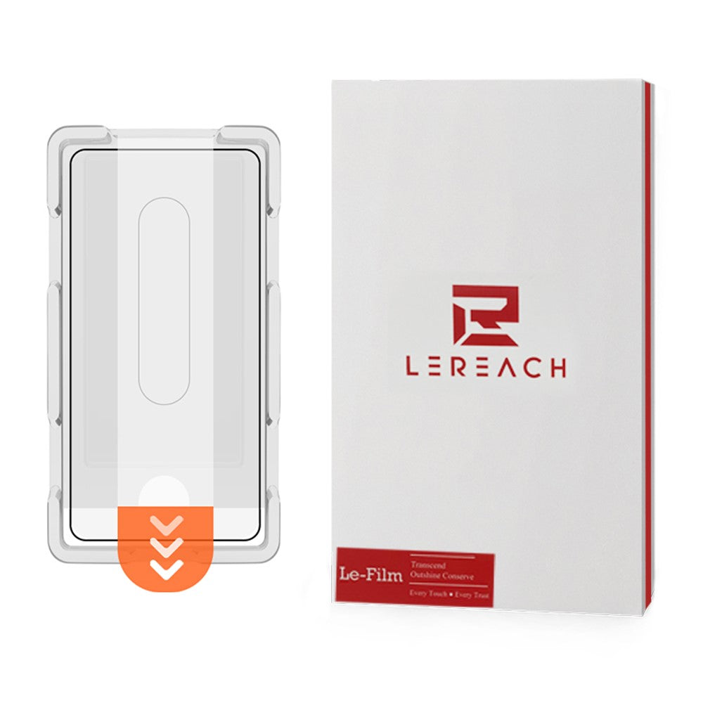 LEREACH For Oppo Find X8 Ultra 5G Tempered Glass Full Screen Protector Anti-Fingerprint Film with Dust-Free Installation Tool