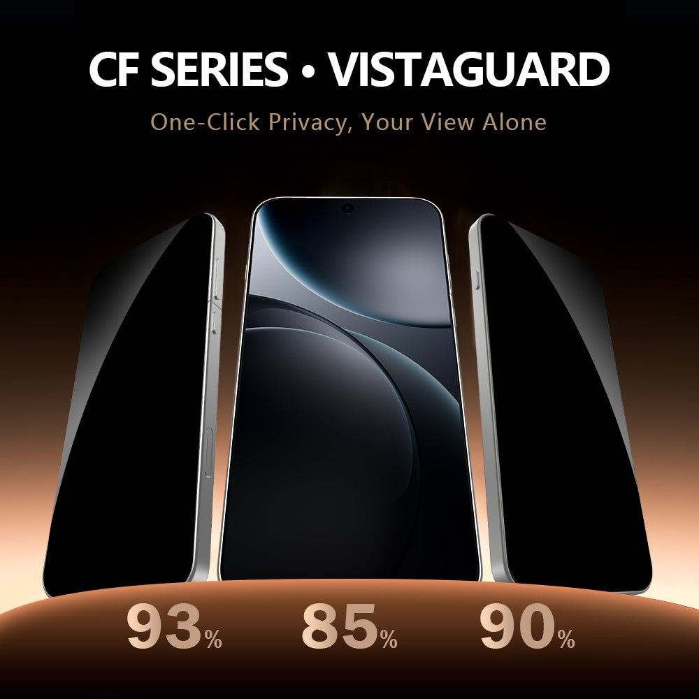 LEREACH 2Pcs For Oppo Find X8 Ultra 5G Privacy Tempered Glass Screen Protector 28° Anti-spy Full Cover Film