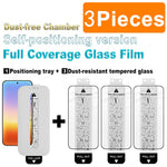 IMAK 3 st för Huawei Pura 90s Pro Max 5G / Pura 90 Pro Max härdat glas helskärmsskydd helhäftande film med dammfritt installationsverktyg