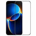 RURIHAI För Xiaomi Redmi K90 Max 5G Helklistrad Skärmskydd Hög Aluminium Silikon Glasfilm, Ultraljuds Fingeravtryckslåsning