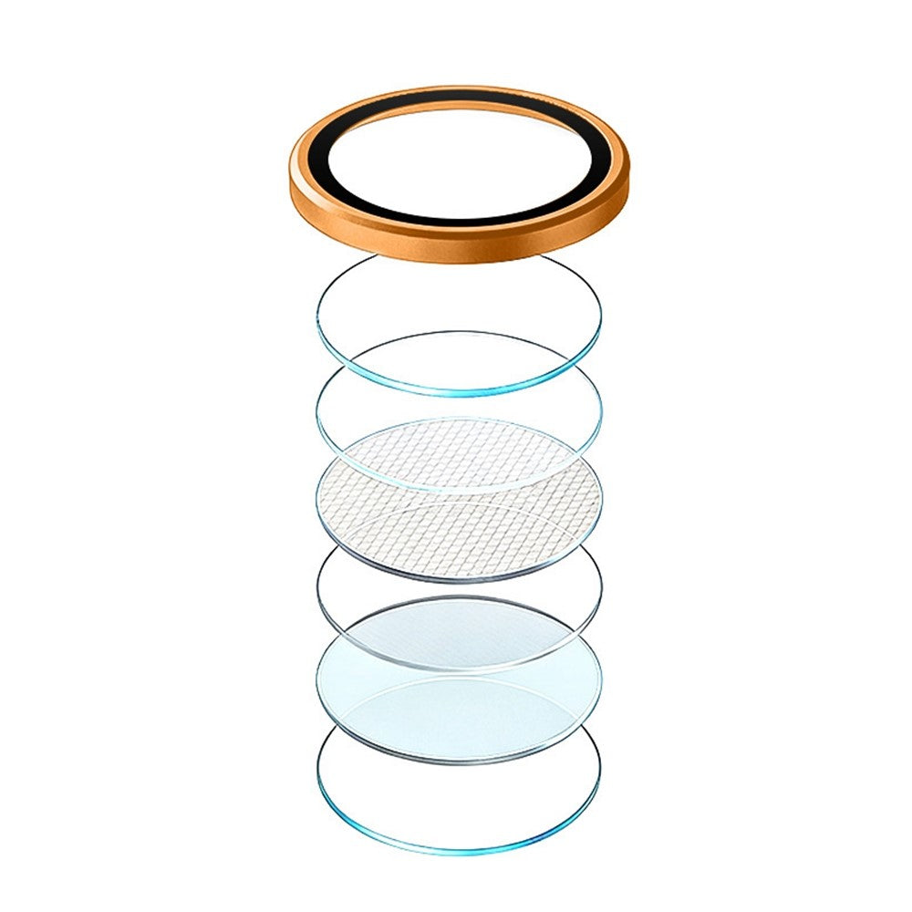 RURIHAI kameralinsebeskytter i hærdet glas med metalring til Huawei Pura 90 Pro