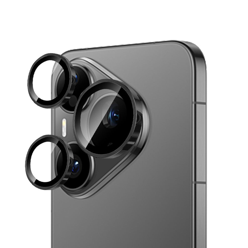RURIHAI kameralinsebeskytter i hærdet glas med metalring til Huawei Pura 90 Pro