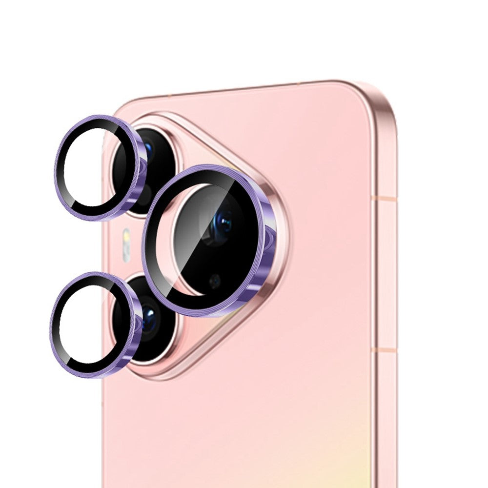 RURIHAI kameralinsebeskytter i hærdet glas med metalring til Huawei Pura 90 Pro