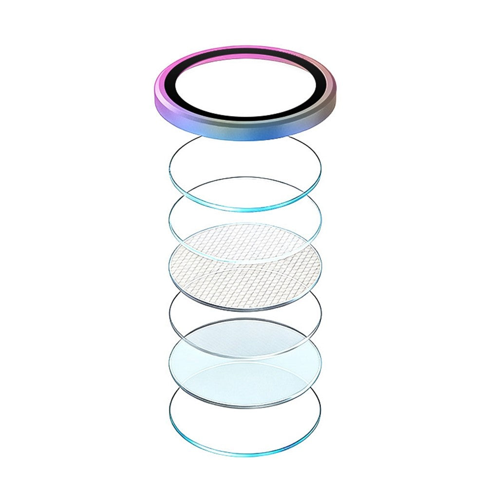 RURIHAI For Huawei Pura 90 Pro Max Camera Lens Protector Tempered Glass Metal Ring Lens Film