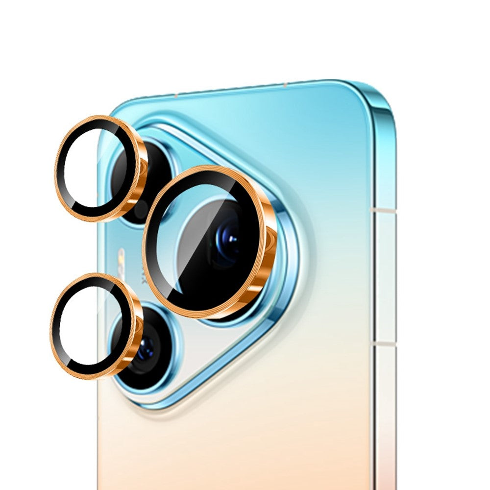 RURIHAI For Huawei Pura 90 Pro Max Camera Lens Protector Tempered Glass Metal Ring Lens Film