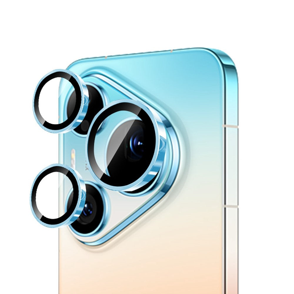 RURIHAI For Huawei Pura 90 Pro Max Camera Lens Protector Tempered Glass Metal Ring Lens Film