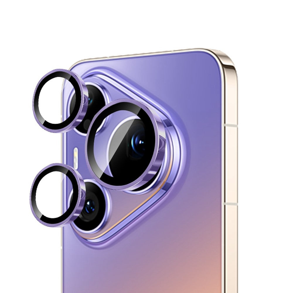 RURIHAI For Huawei Pura 90 Pro Max Camera Lens Protector Tempered Glass Metal Ring Lens Film